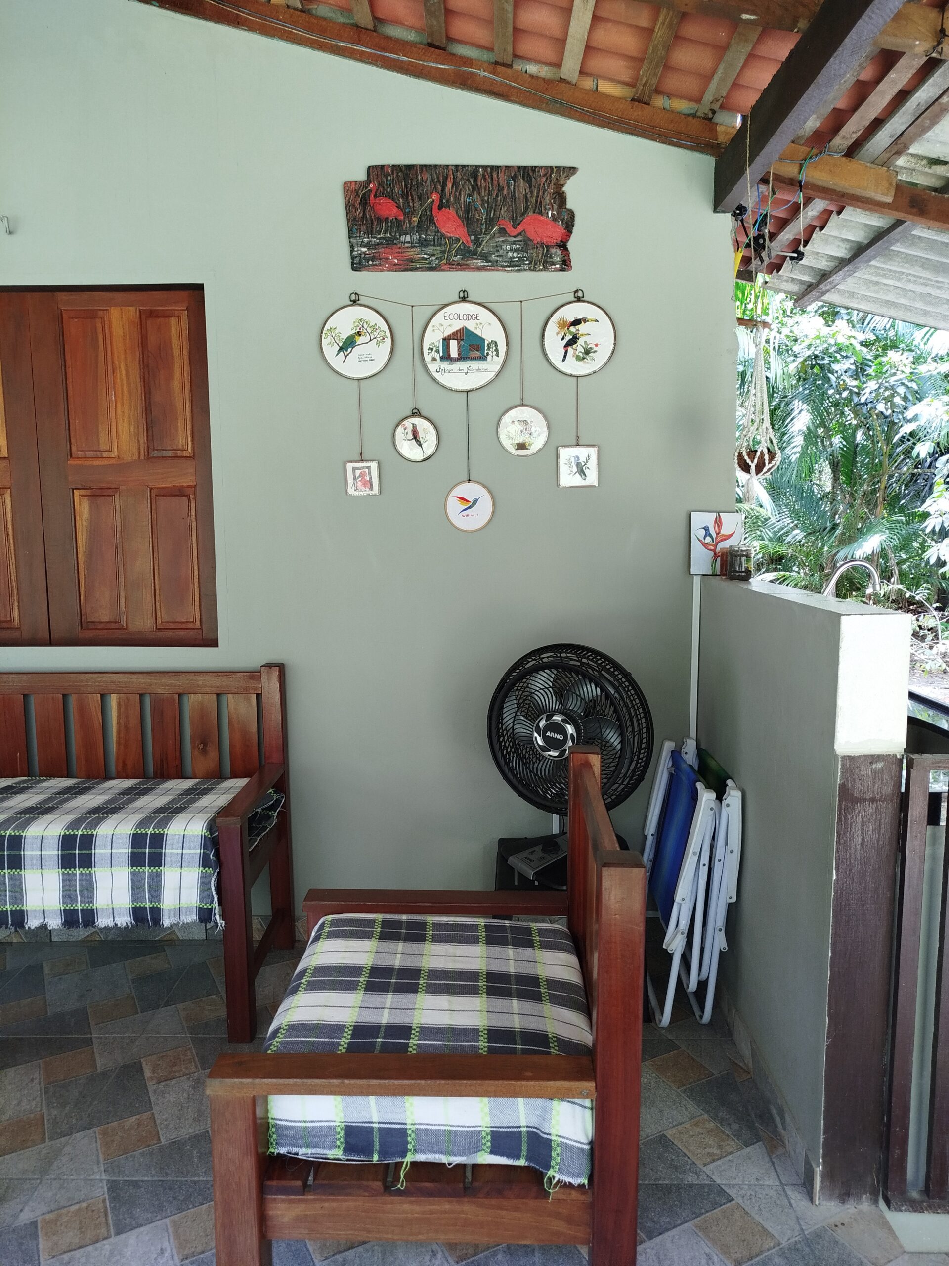 Área externa – Ecolodge